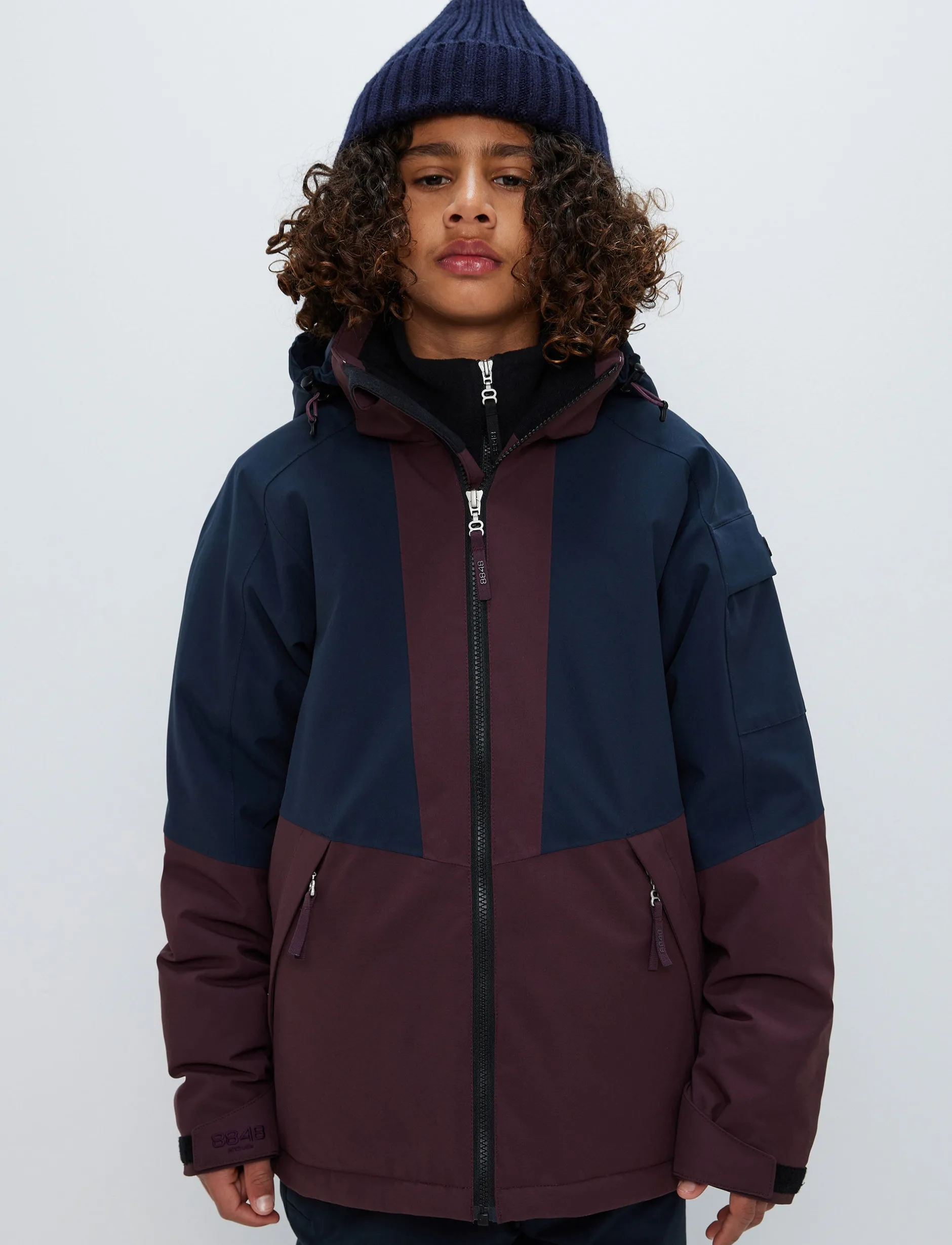 Skidjackor*8848 Altitude Otis 2.0 Jr Jacket - Dk Burgundy