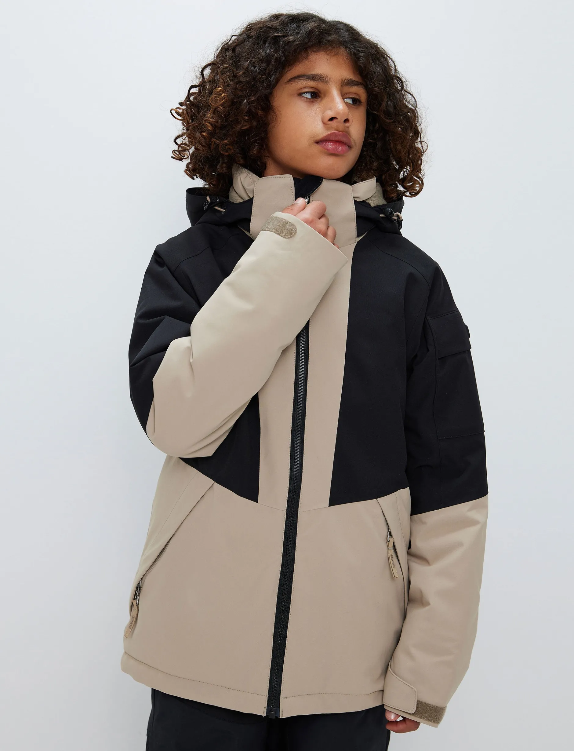 Skidjackor*8848 Altitude Otis 2.0 Jr Jacket - Lt Beige