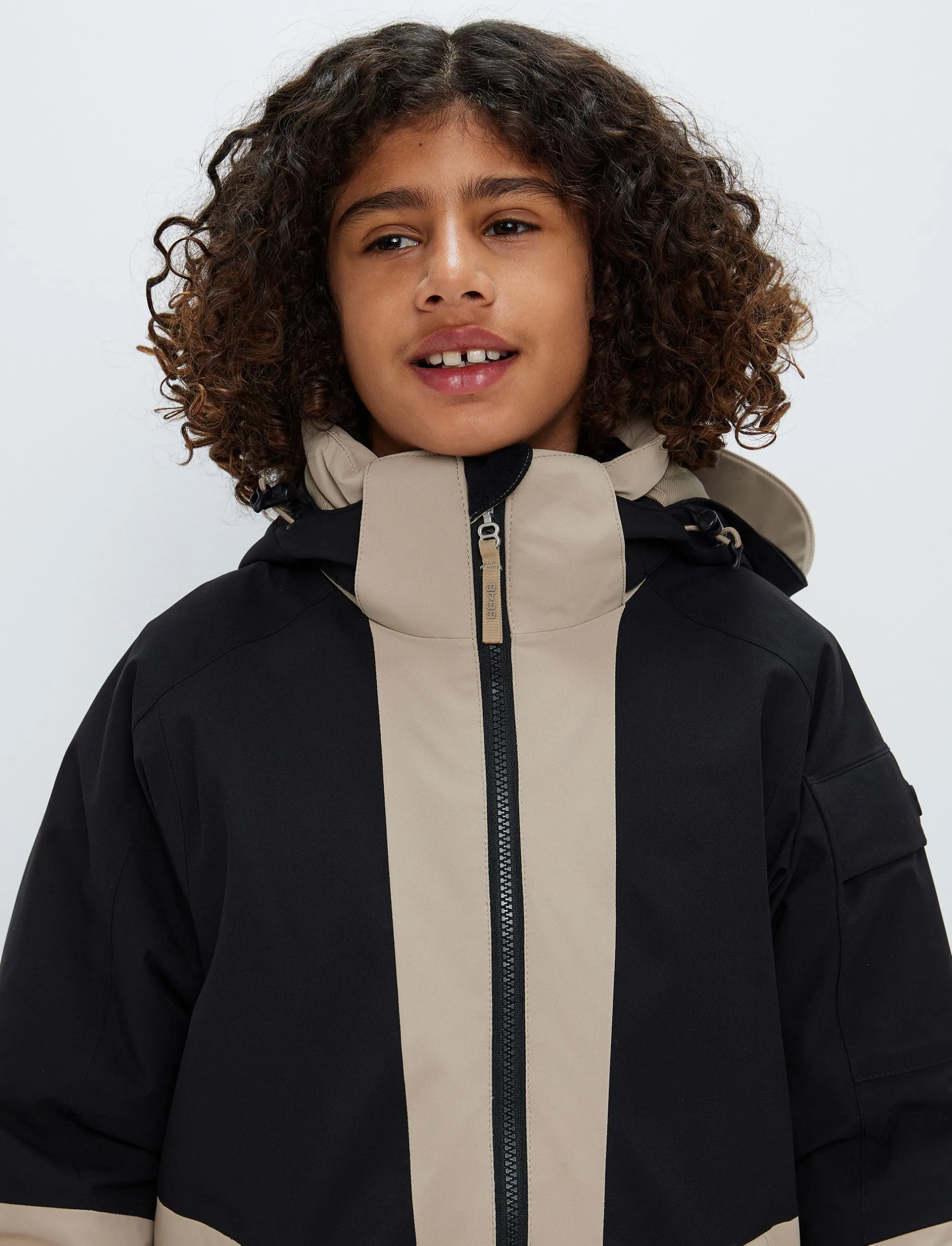 Skidjackor*8848 Altitude Otis 2.0 Jr Jacket - Lt Beige