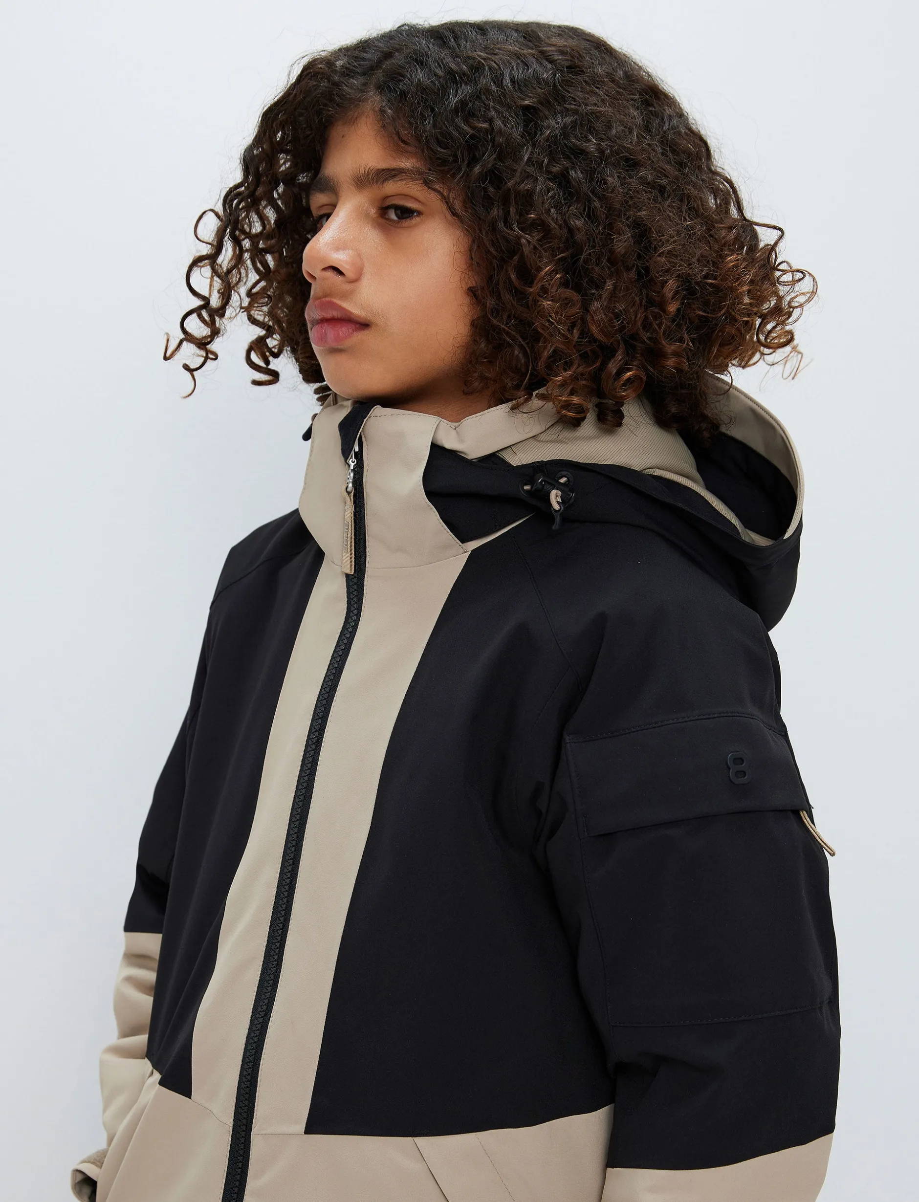 Skidjackor*8848 Altitude Otis 2.0 Jr Jacket - Lt Beige