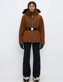 Skidjackor*8848 Altitude Perla W Ski Jacket - Cashmere Brown