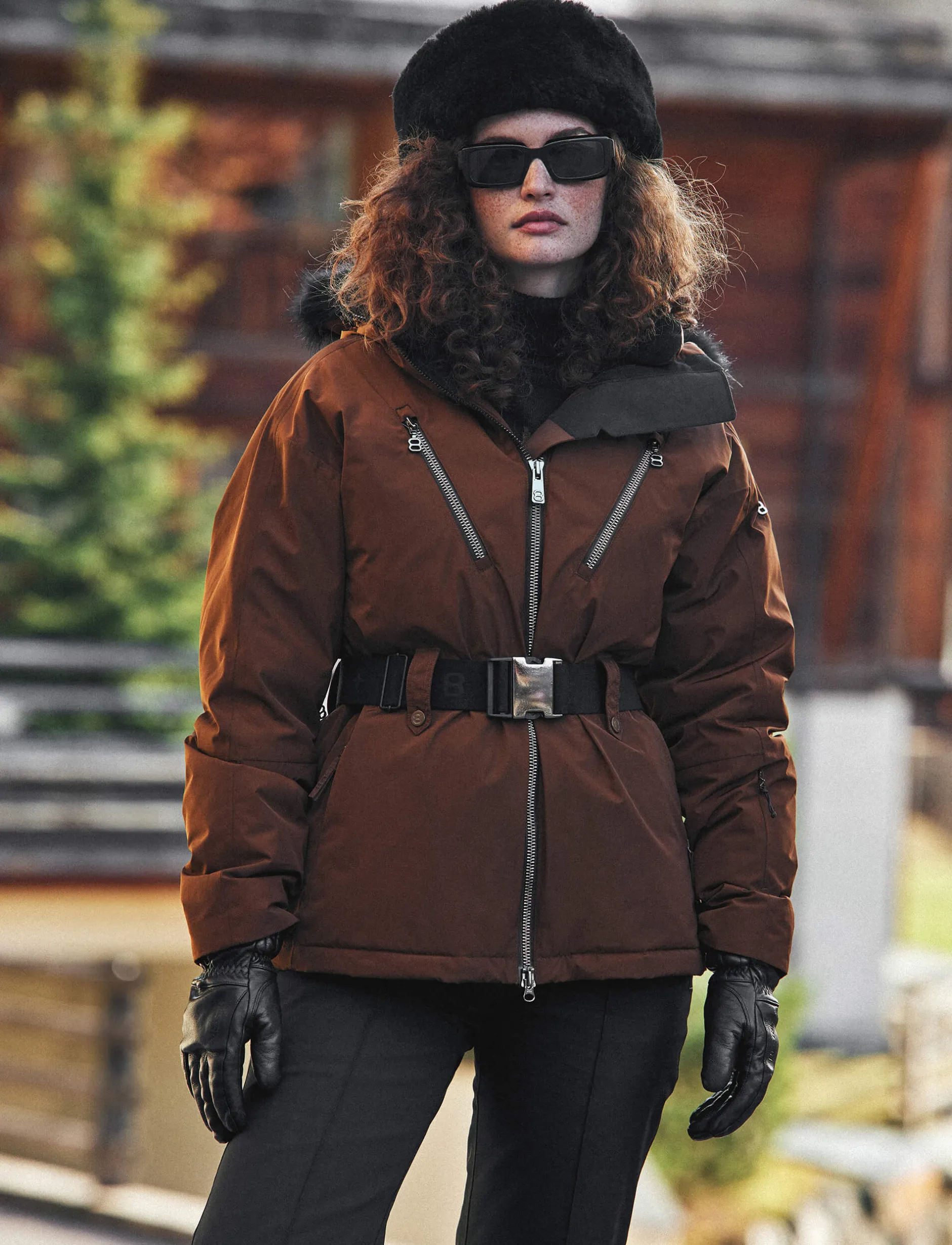 Skidjackor*8848 Altitude Perla W Ski Jacket - Cashmere Brown