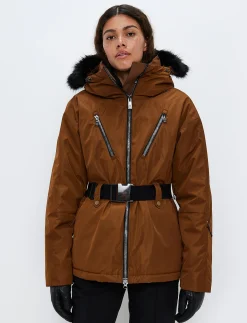 Skidjackor*8848 Altitude Perla W Ski Jacket - Cashmere Brown