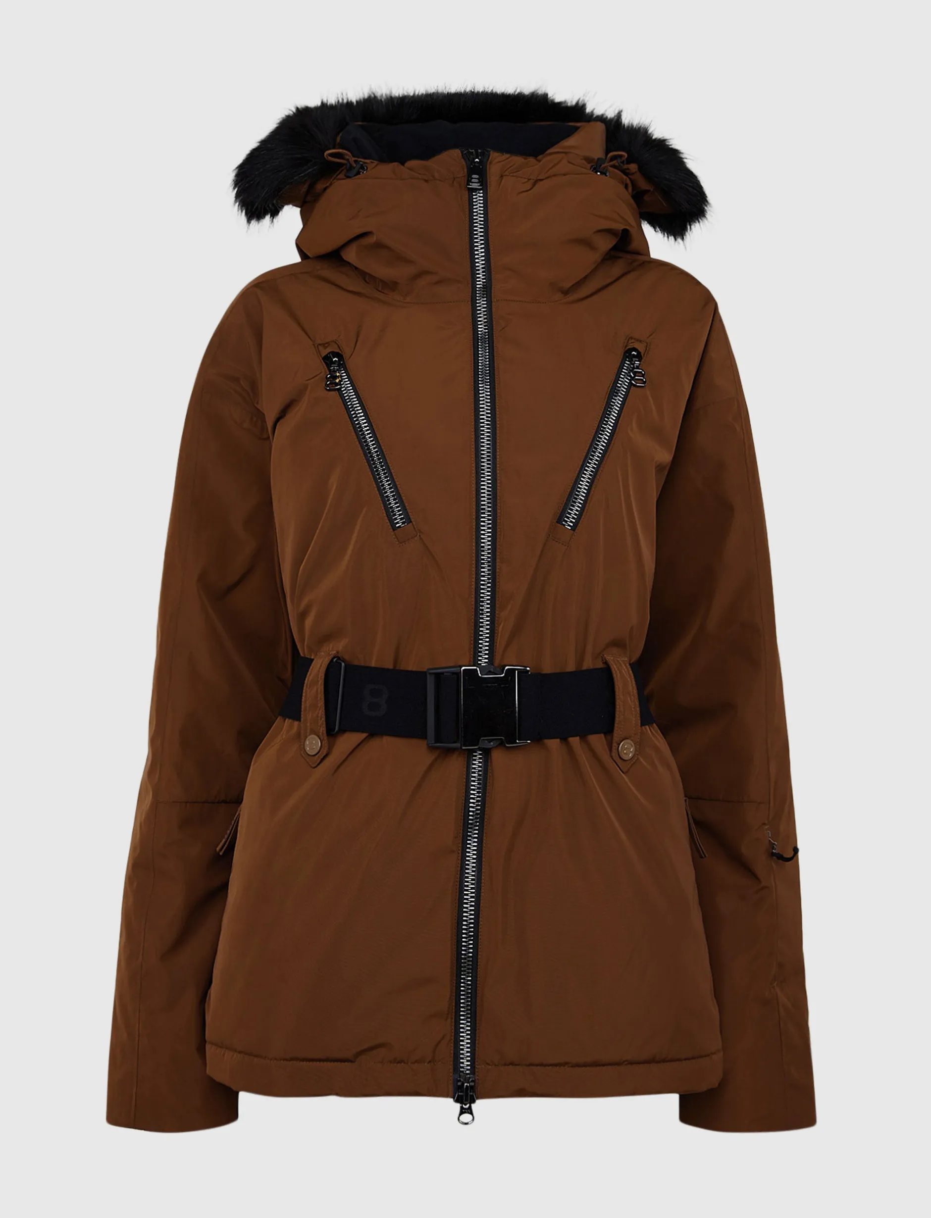 Skidjackor*8848 Altitude Perla W Ski Jacket - Cashmere Brown
