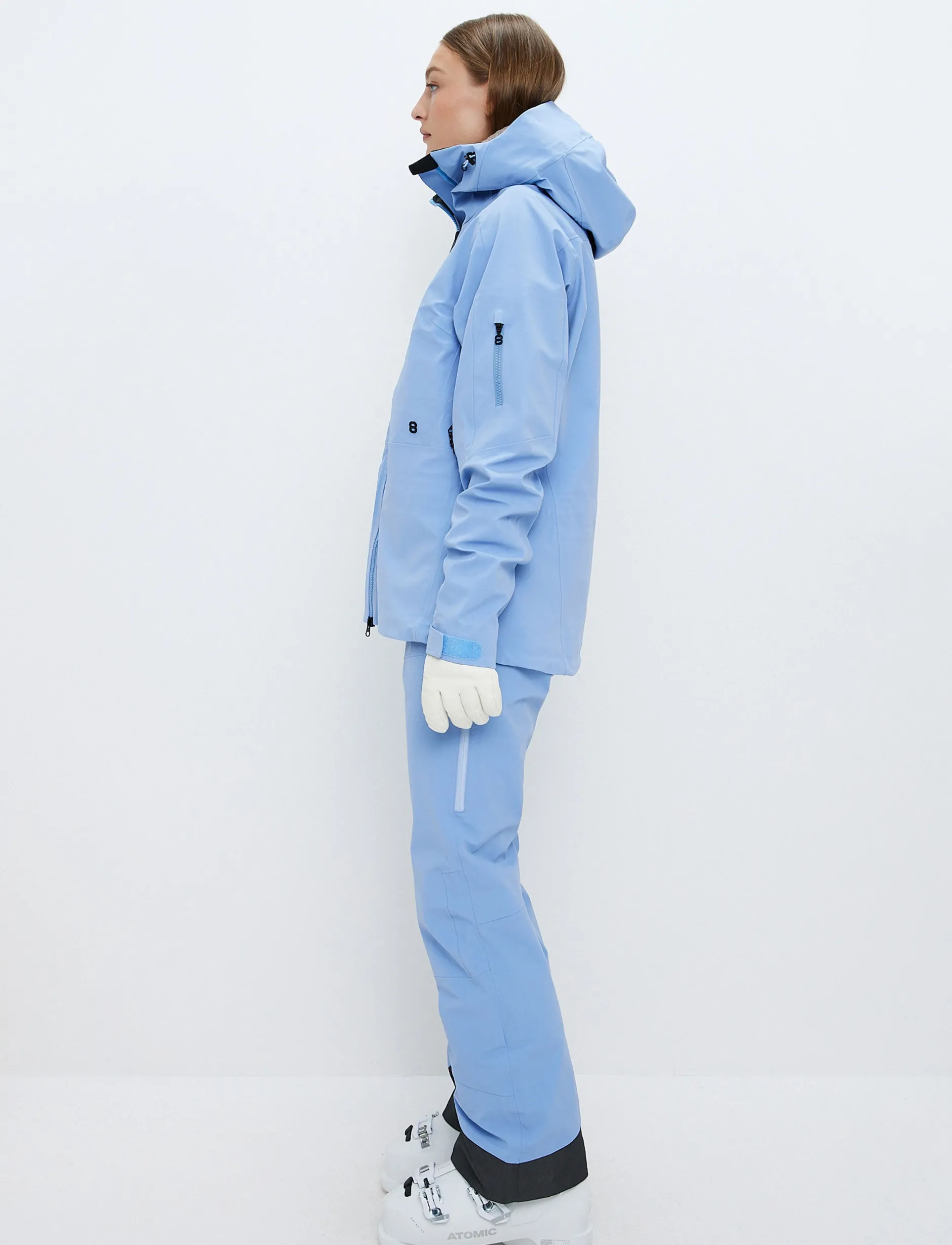 Skaljackor|Skidjackor*8848 Altitude Pow 3.0 W Shell Jacket - Hortensia Blue
