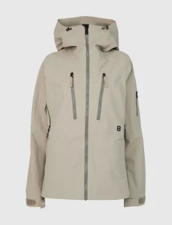 Skidjackor|Skaljackor*8848 Altitude Pow 3.0 W Shell Jacket - Lt Fallen Rock