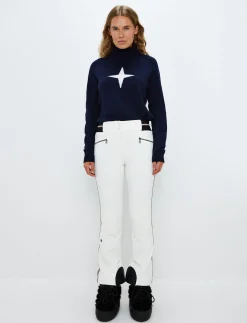Skidbyxor*8848 Altitude Randy Star W Pant - Blanc/Beige