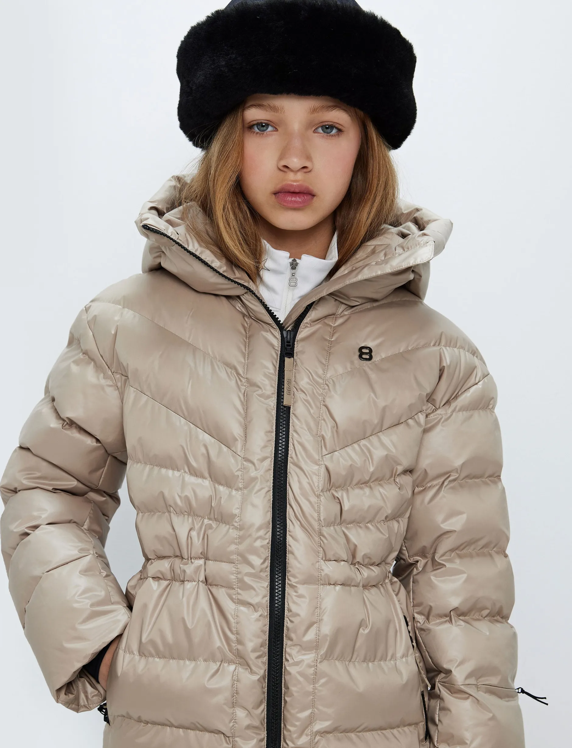 Skidjackor*8848 Altitude Rosalee JR Jacket - Lt Fallen Rock