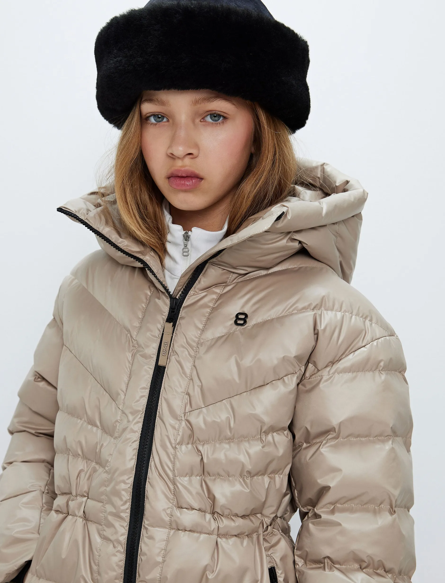 Skidjackor*8848 Altitude Rosalee JR Jacket - Lt Fallen Rock