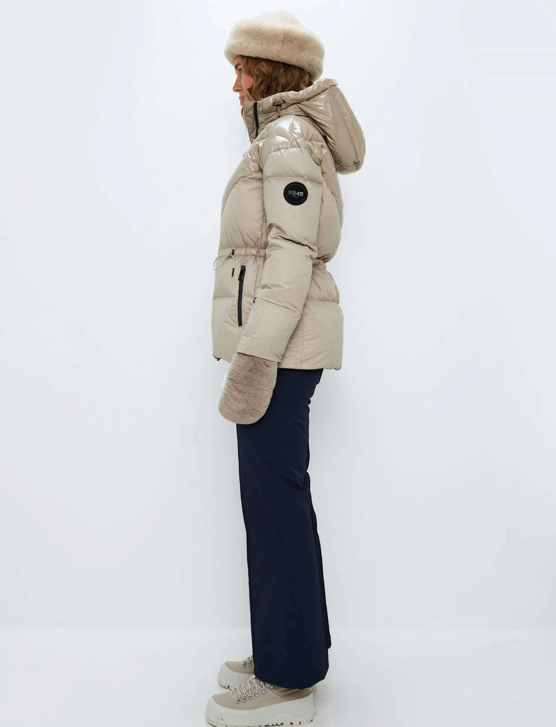 Dunjackor|Skidjackor*8848 Altitude Rosehill W Jacket - Lt Fallen Rock