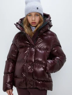 Skidjackor*8848 Altitude Saga Jr Ski Jacket - Dk Burgundy