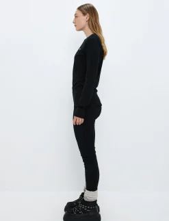 Mellanlager*8848 Altitude Sami W Wool l/s - Black