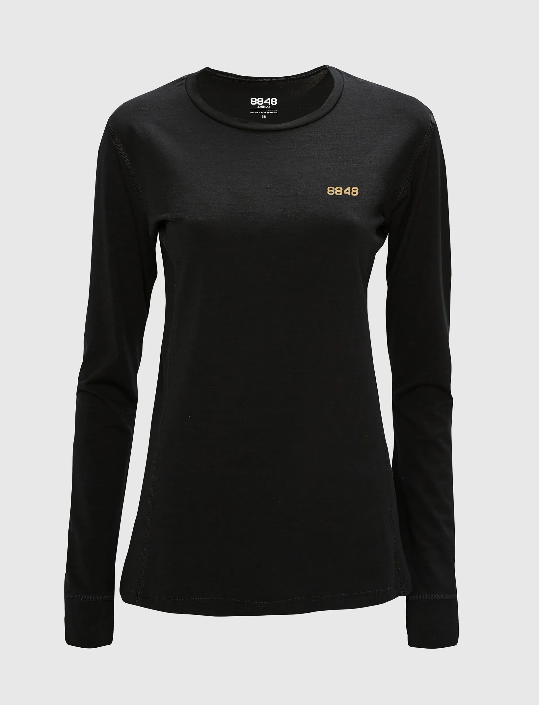Mellanlager*8848 Altitude Sami W Wool l/s - Black