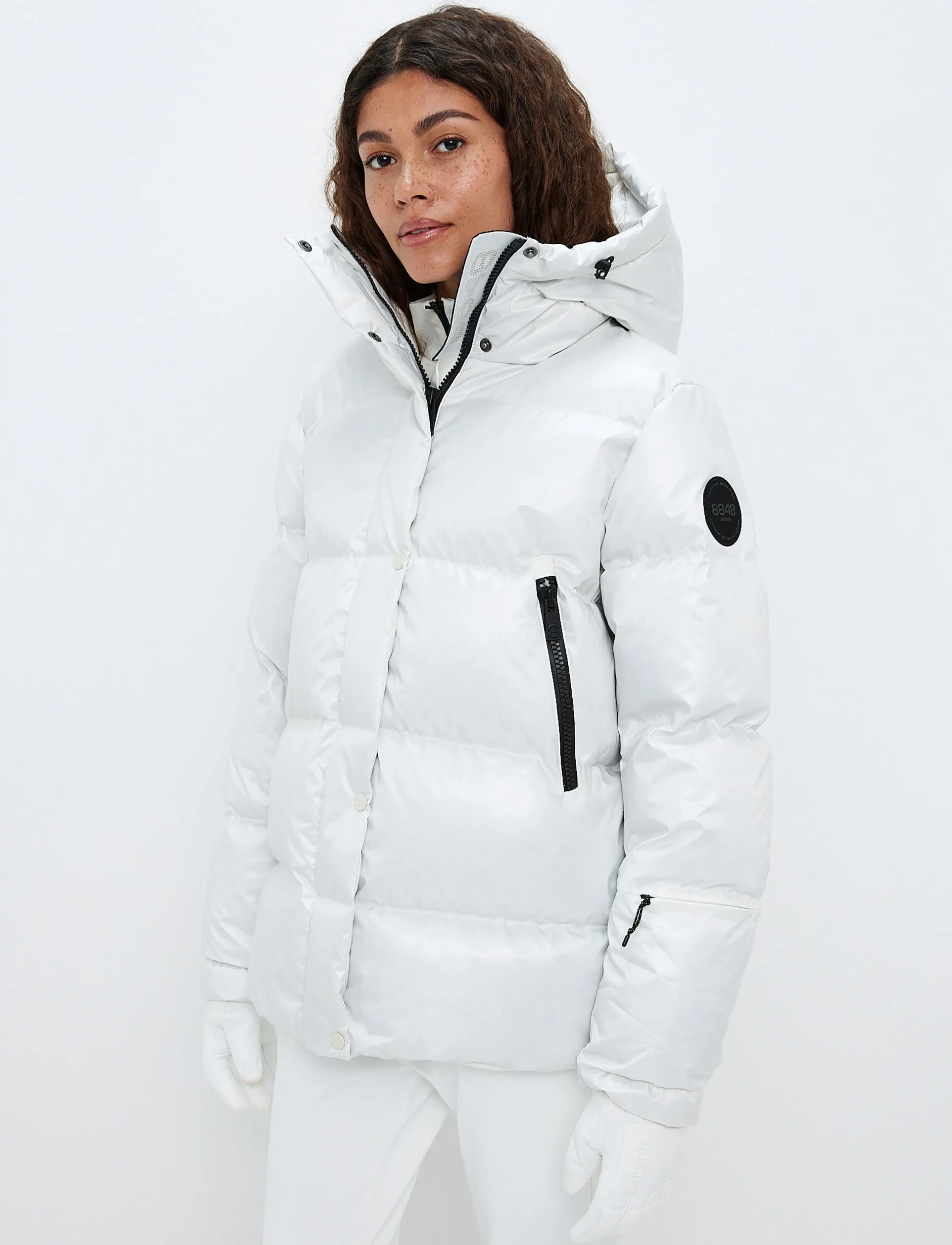 Dunjackor|Skidjackor*8848 Altitude Sarah W Ski Down Jacket - Blanc
