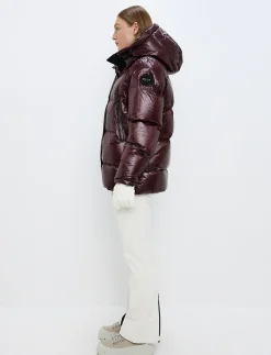 Dunjackor|Skidjackor*8848 Altitude Sarah W Ski Down Jacket - Dk Burgundy