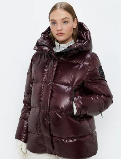 Dunjackor|Skidjackor*8848 Altitude Sarah W Ski Down Jacket - Dk Burgundy