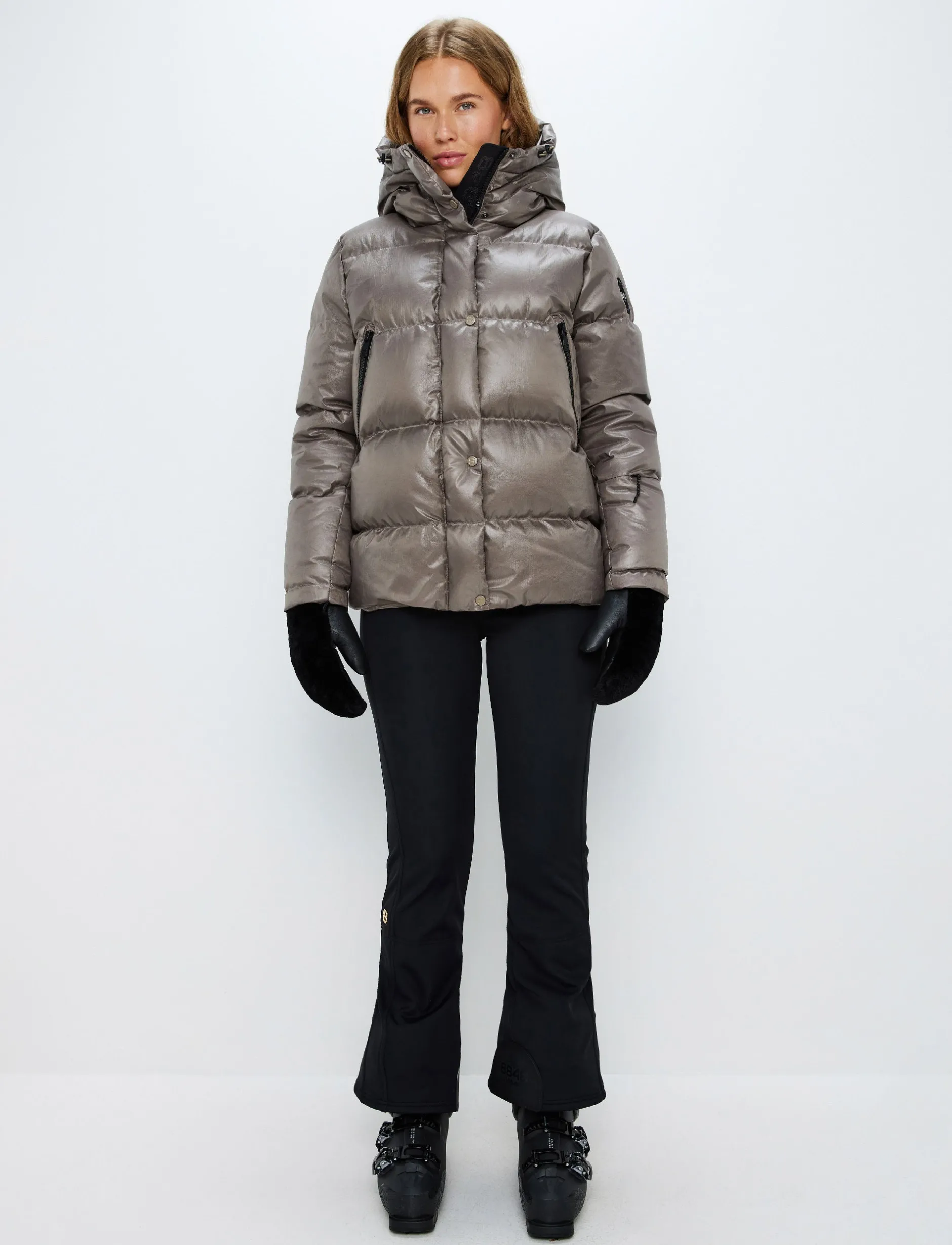 Dunjackor|Skidjackor*8848 Altitude Sarah W Ski Down Jacket - Fallen Rock