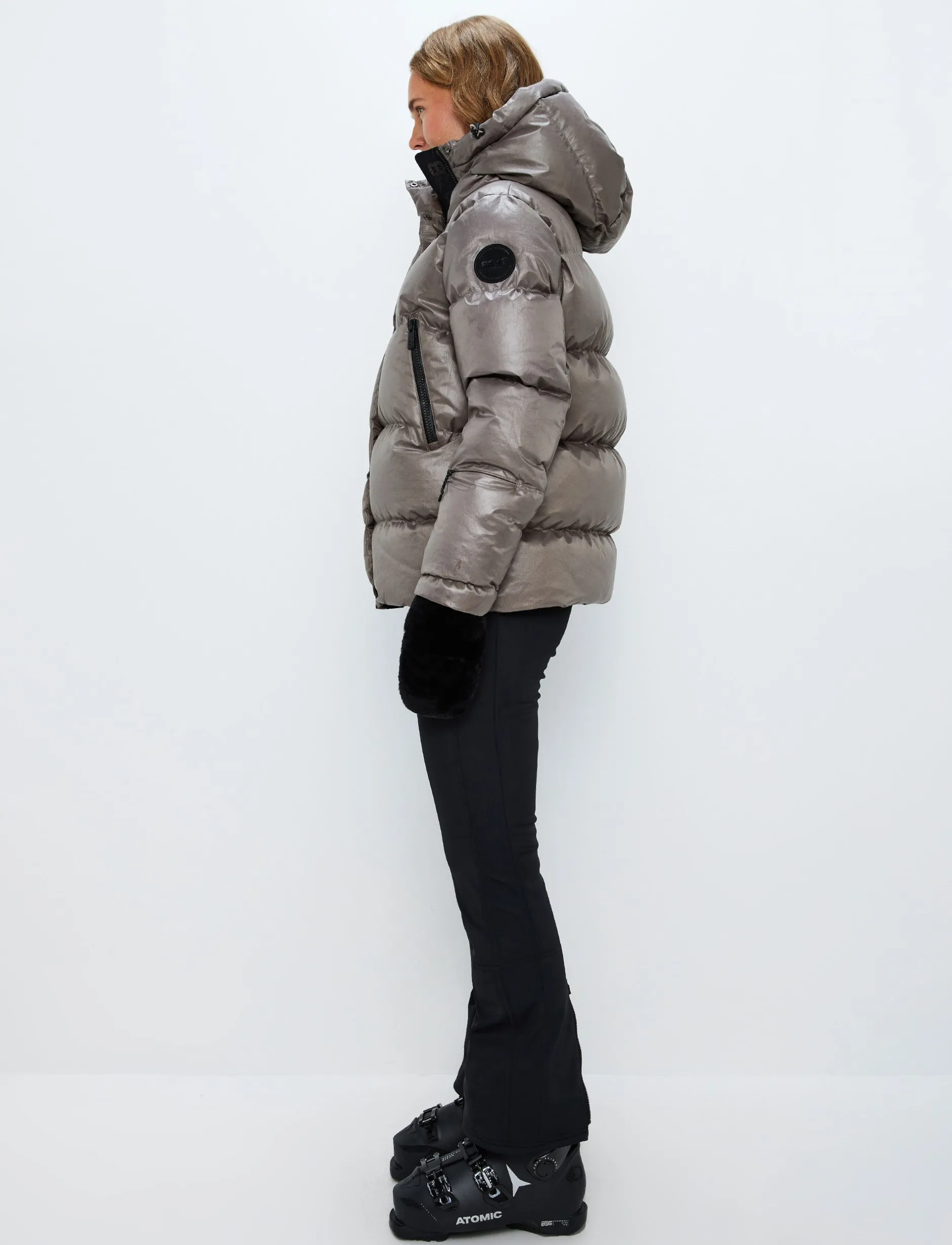 Dunjackor|Skidjackor*8848 Altitude Sarah W Ski Down Jacket - Fallen Rock