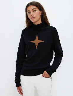 Tröjor|Mellanlager*8848 Altitude Snow Star W Seat - Black