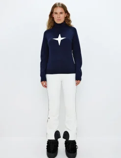 Tröjor|Mellanlager*8848 Altitude Snow Star W Seat - Navy