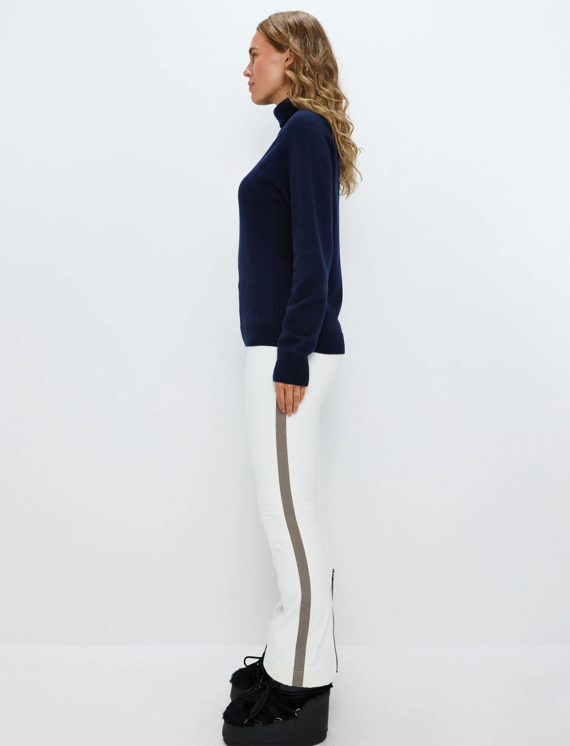 Tröjor|Mellanlager*8848 Altitude Snow Star W Seat - Navy