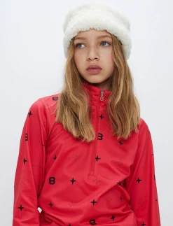 Mellanlager*8848 Altitude 8 Star Jr Sweat - Poinsetta Red