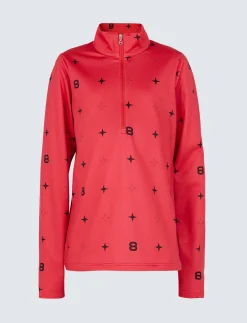Mellanlager*8848 Altitude 8 Star Jr Sweat - Poinsetta Red