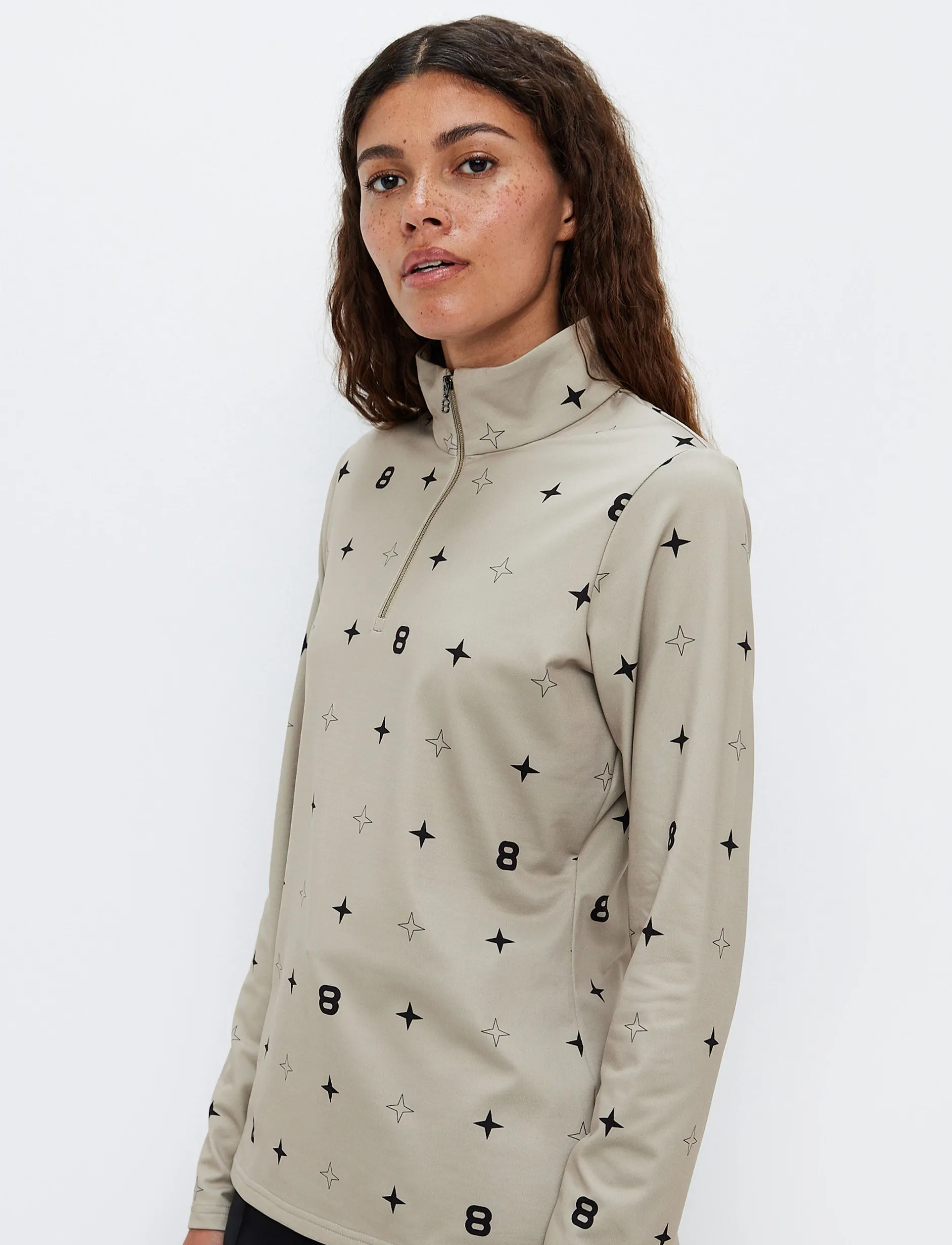 Mellanlager*8848 Altitude 8848 Star W Sweat - Lt Beige