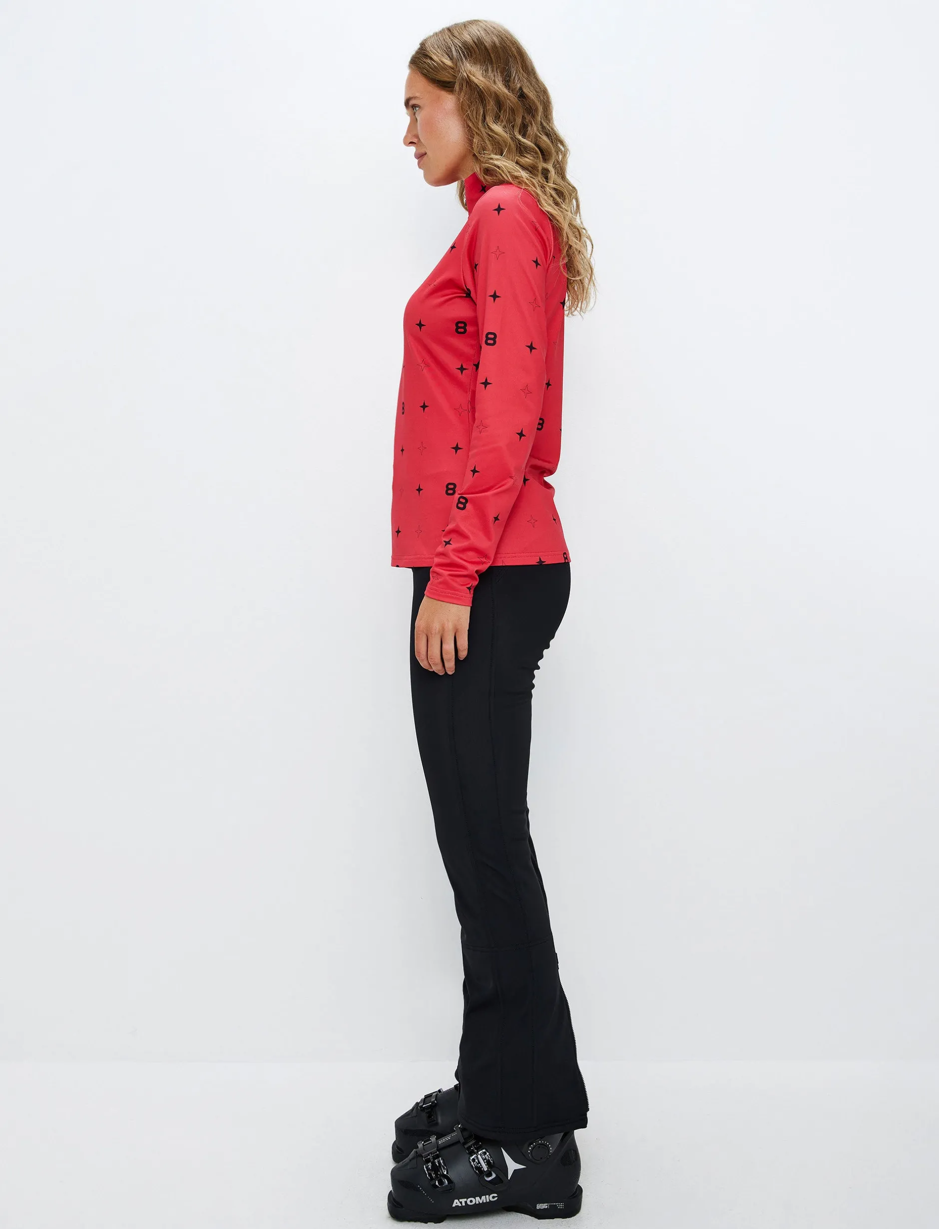 Mellanlager*8848 Altitude 8848 Star W Sweat - Poinsetta Red