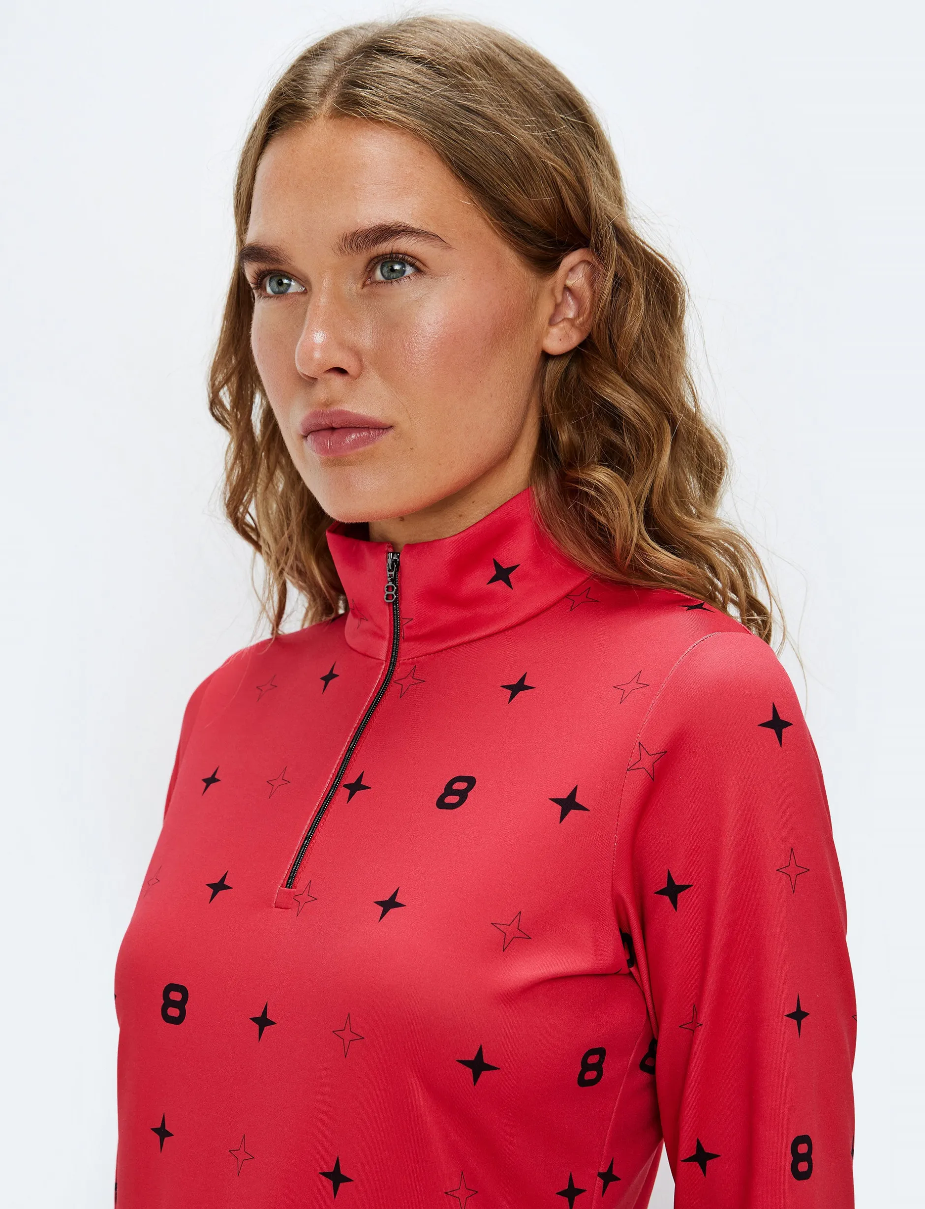 Mellanlager*8848 Altitude 8848 Star W Sweat - Poinsetta Red