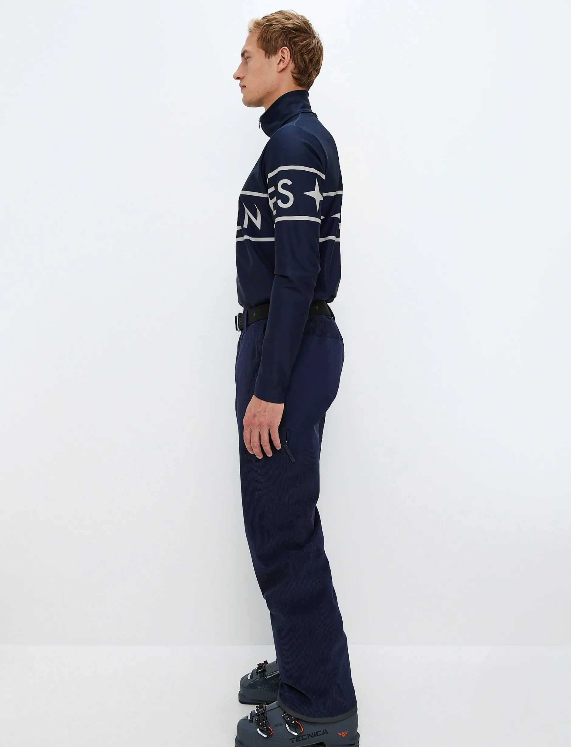 Skidbyxor*8848 Altitude Tim Cord Ski Pant - Navy