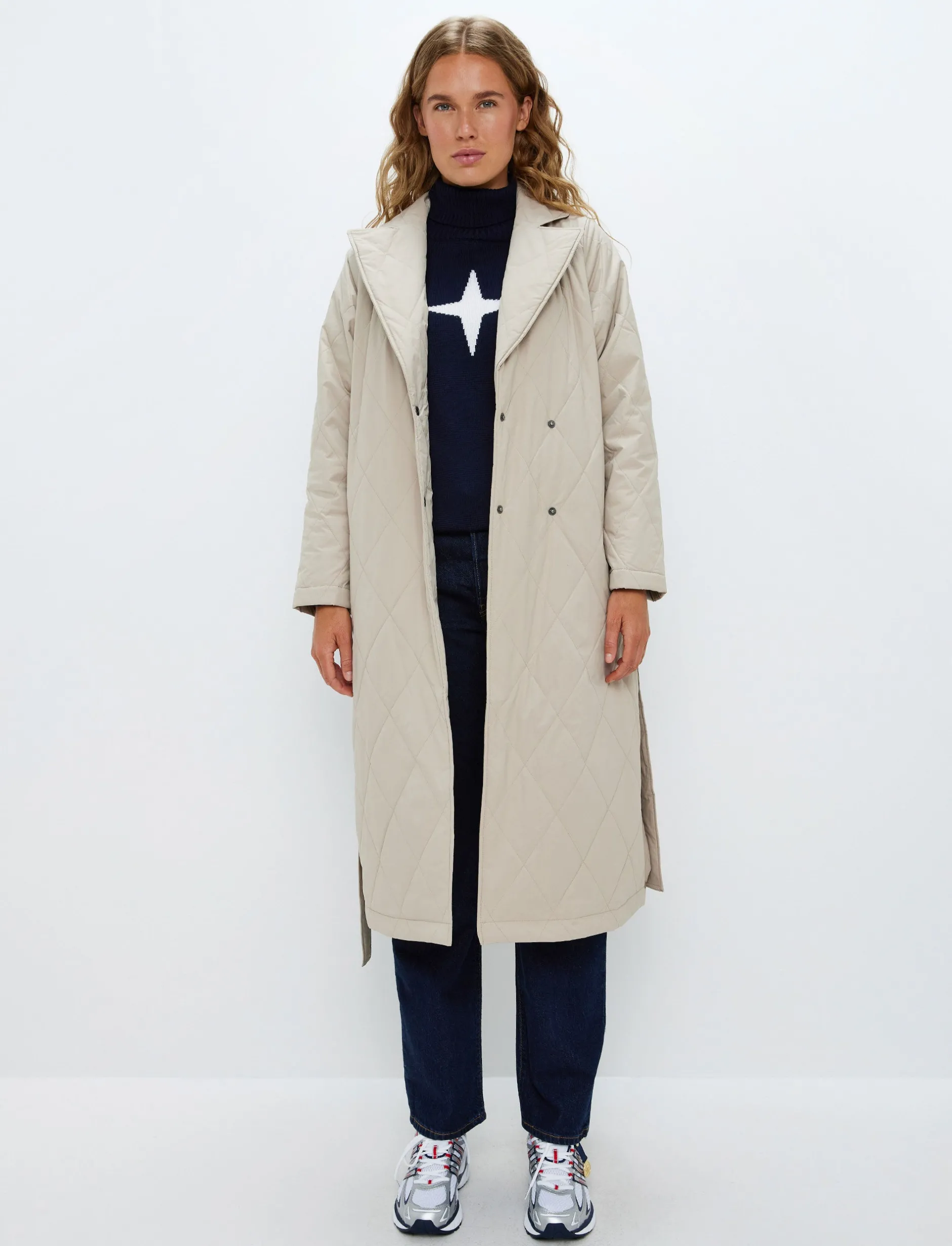 Jackor*8848 Altitude Tinsley W Coat - Lt Beige