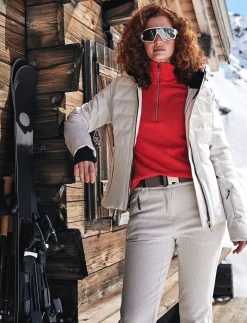 Skidbyxor*8848 Altitude Tumblr Cord W Ski Pant - Winter White