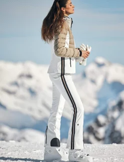 Skidbyxor*8848 Altitude Tumblr Stripe W Pant - Blanc