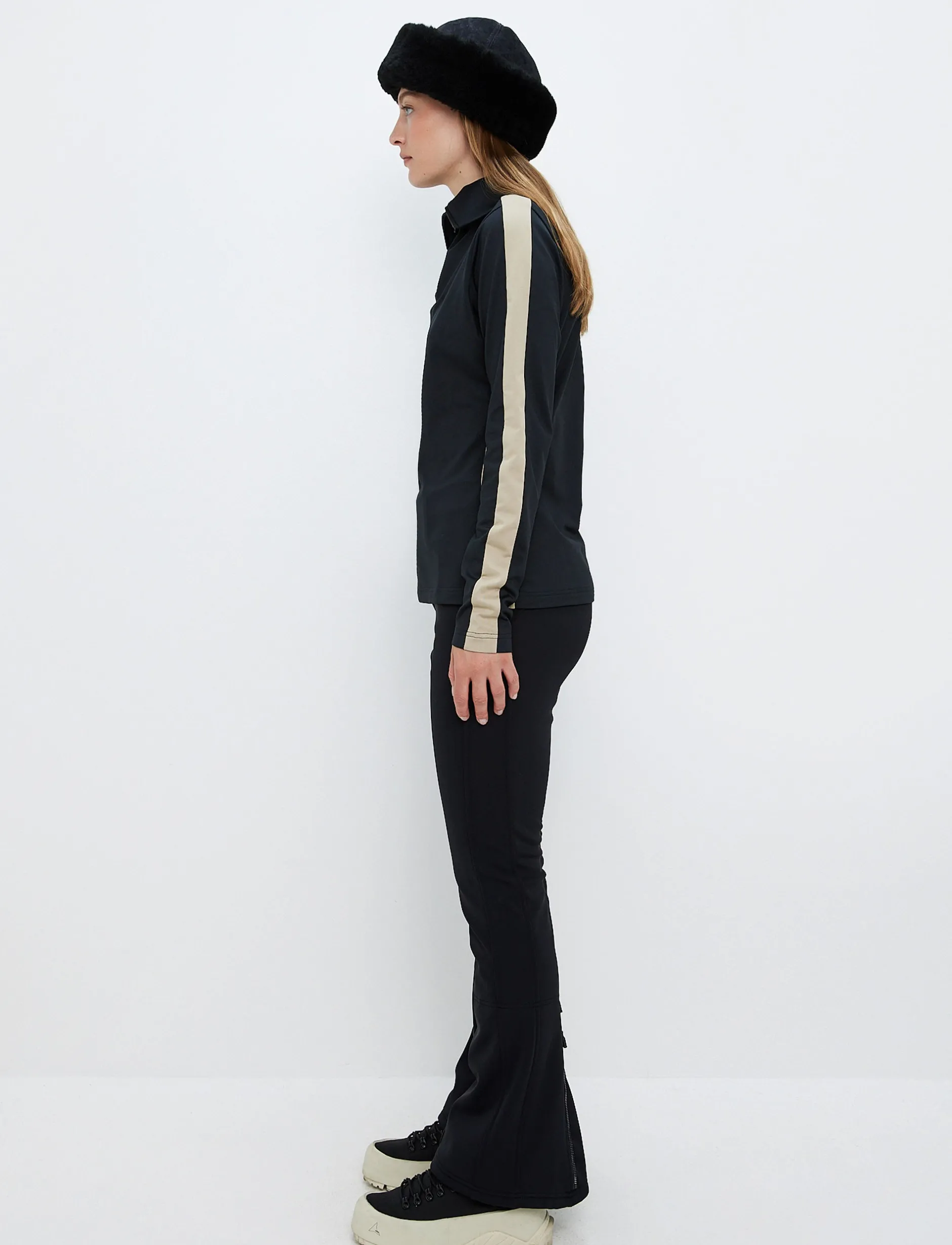 Mellanlager*8848 Altitude Vanessa W 1/2 Zip Sweat - Black