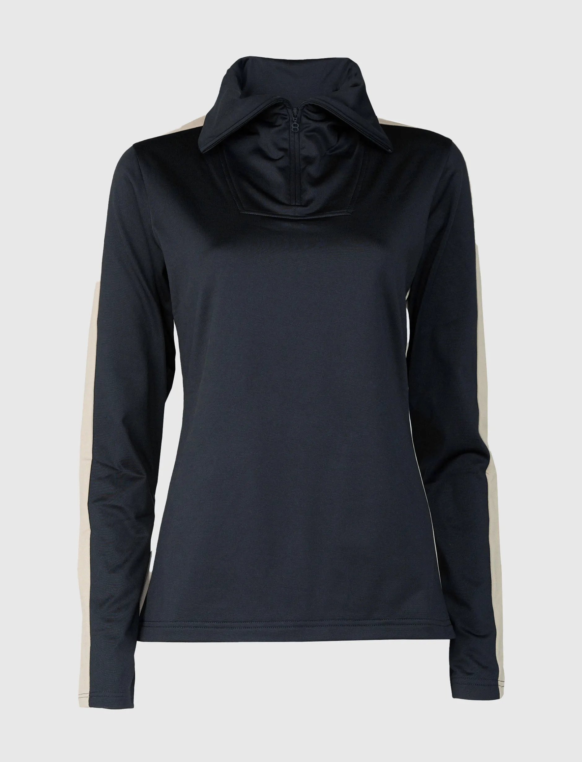 Mellanlager*8848 Altitude Vanessa W 1/2 Zip Sweat - Black