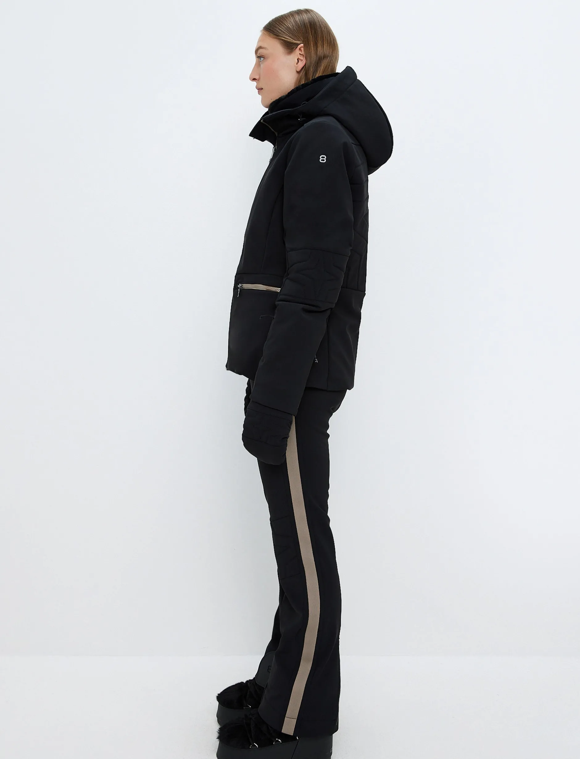 Skidjackor*8848 Altitude Vienna W Softshell Jacket - Black