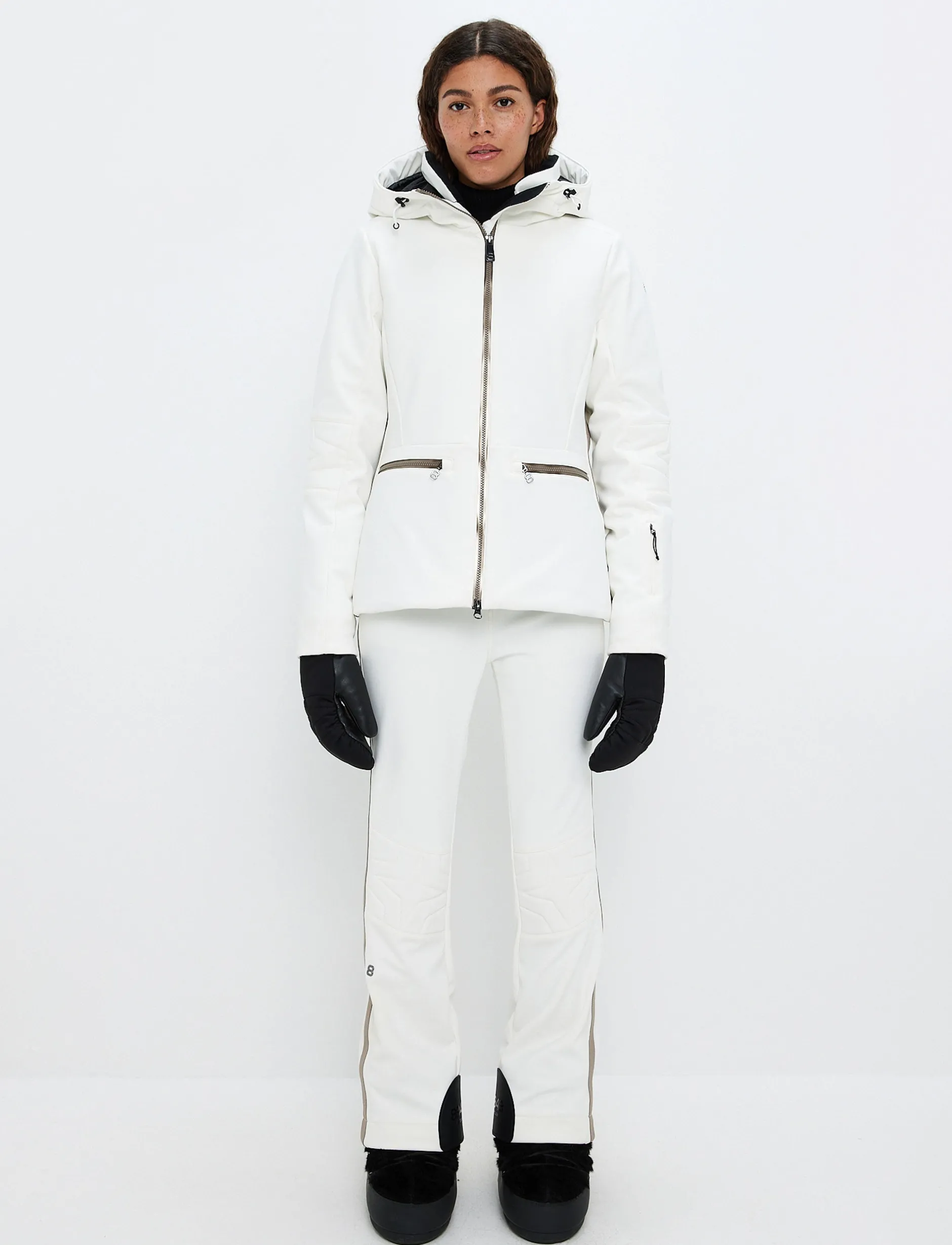 Skidjackor*8848 Altitude Vienna W Softshell Jacket - Blanc