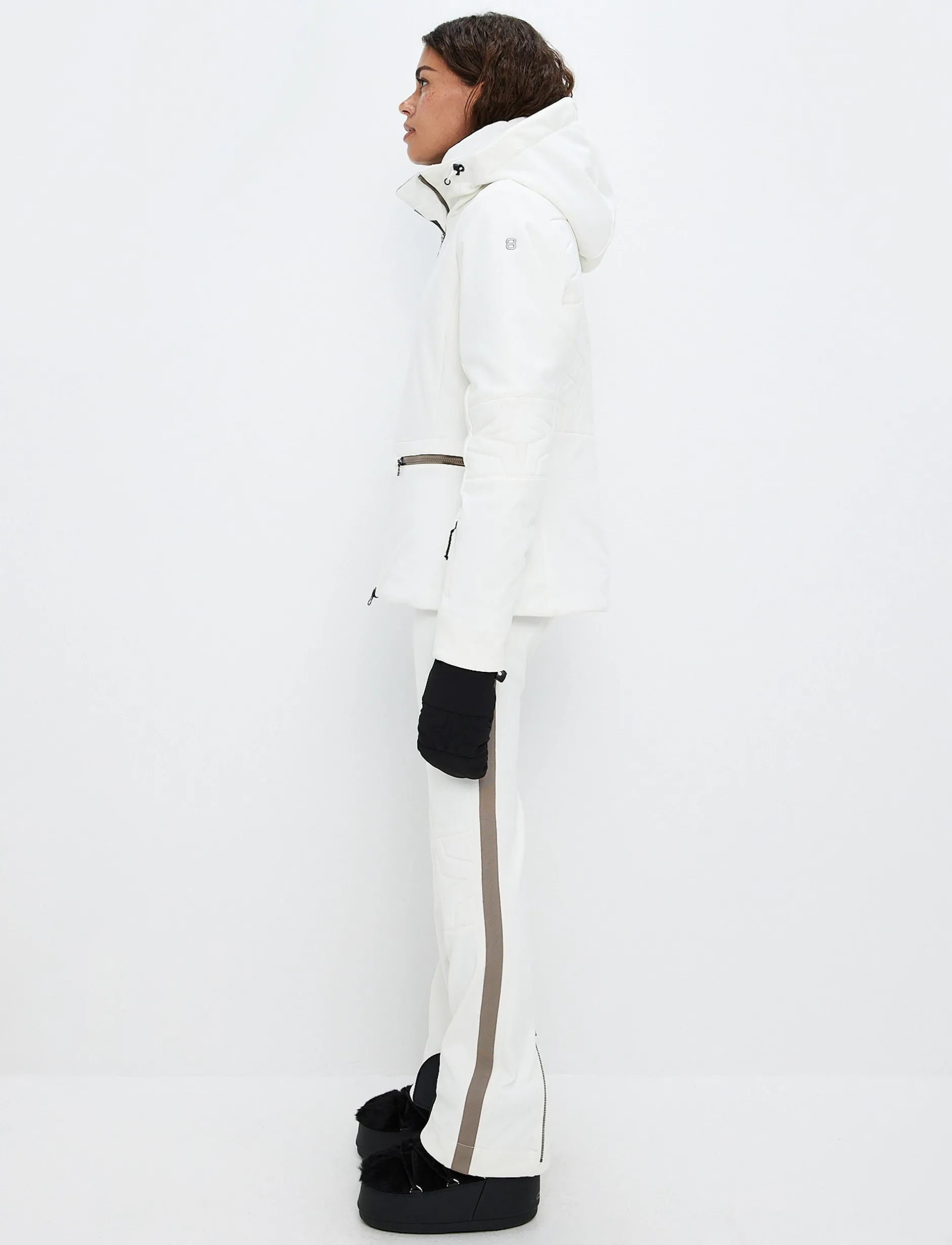 Skidjackor*8848 Altitude Vienna W Softshell Jacket - Blanc