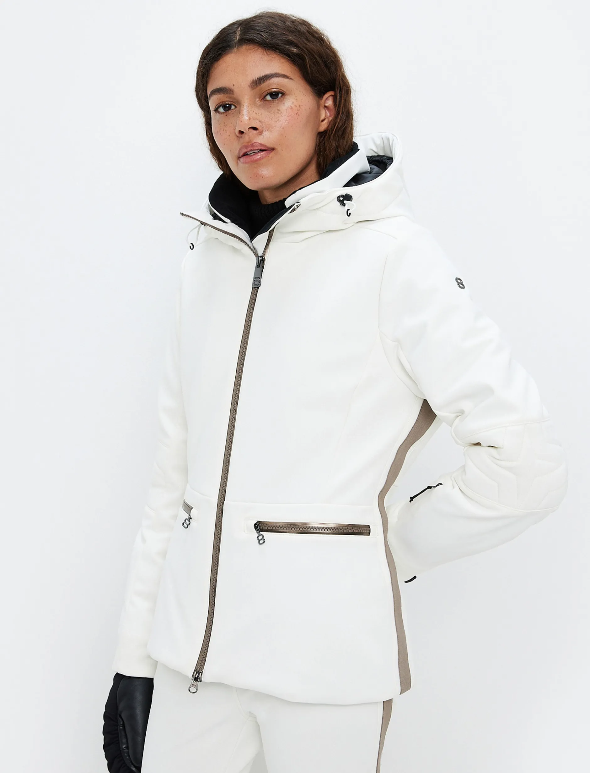 Skidjackor*8848 Altitude Vienna W Softshell Jacket - Blanc